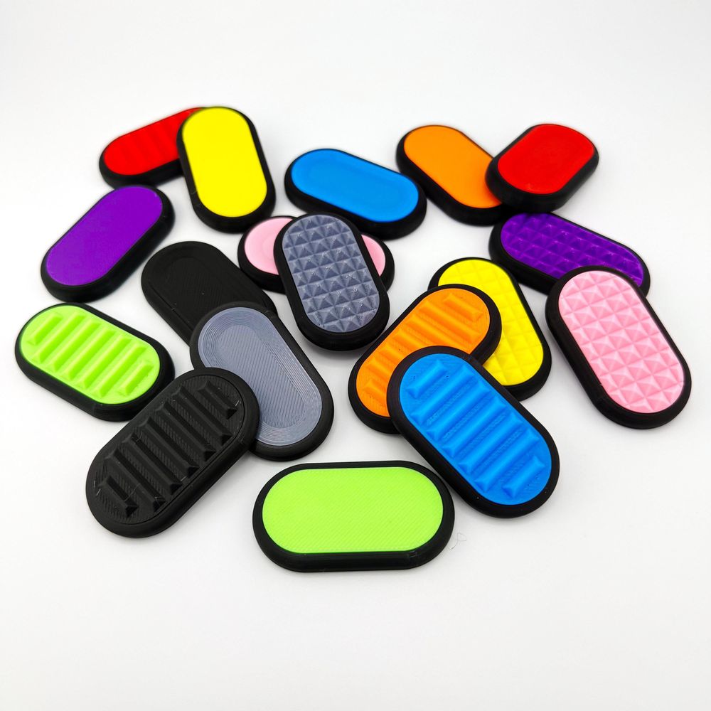 Silent Fidget Slider: Discreet Anxiety Relief Tool for Focus...